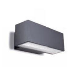 Afrodita Wall Lamp 22x9x12cm 8x1W LED 230V Grey Urbano