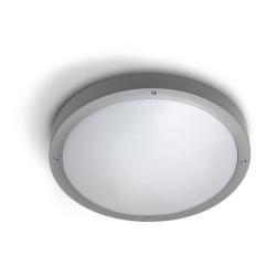 Basic luz de parede/lâmpada do teto 36cm E27 2x30w Cinza