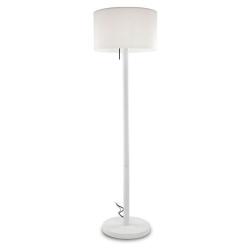 Smooth Outdoor Floor Lamp 50x175cm PL.E27 100w white