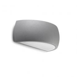 Delfos Wall Lamp Outdoor 23cm E27 60w Grey