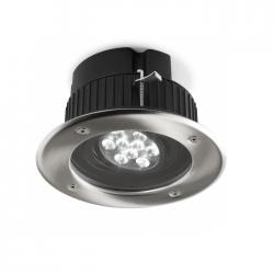 Gea Recessed ø19cm LED 9x3w 4200K steel Inxidable AISI 316