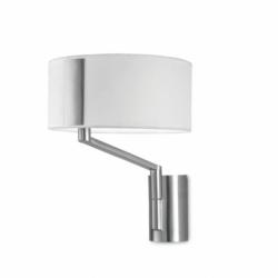 Twist Wall Lamp 23x29x44cm PL E E27 15w - Nickel Satin