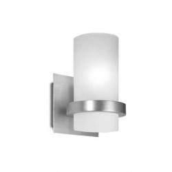 Alu Wall Lamp light simple 13x8x11cm G9 60w Satin Glass Aluminium