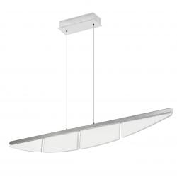 Sven Lámpara Colgante 140 x LED Refond 29W Aluminio cepillado/Transparente