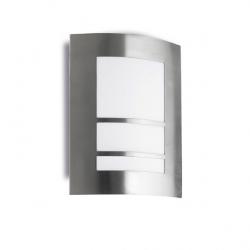Ajax Wall Lamp Outdoor 21x28x8cm 1xE27 MAX 60W Stainless Steel AISI 304