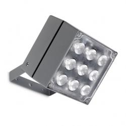 Cube scheinwerfer LED Grau urbano 14 grados 9xLED 3000K 3168 lm 142x142cm