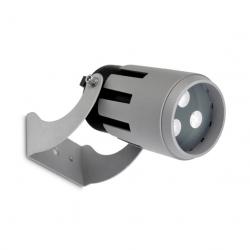 Powell proyector 3 LED Cree 6,5W 11 grados 3000K 486 lm gris