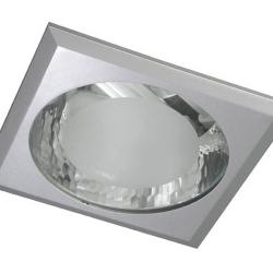 Trimium Downlight Square Fluorescent TC TEL GX24q 3 + q 4 230 1x26/32/42W Grey