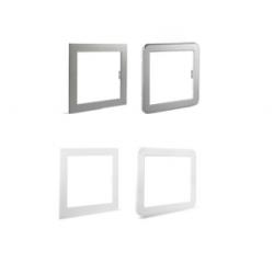 Mini Frame Accessorio Quadro decorativo recto con Vetro Sabbiado bianco