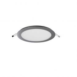 Round Fit ceiling lamp Recessed ø24cm LED Max 12w 4000K Grey