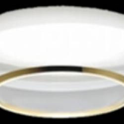 Gep Recessed Ceiling 1x35W GX 10 Glass with Gold