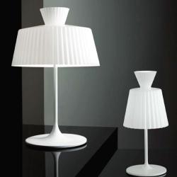 Katerina T22 Lampe de table 1x100W E27 blanc Brillant