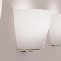 Circe P35 luz de parede 2x150W E27 branco Satin