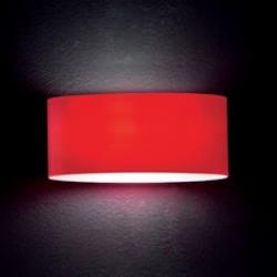 Vittoria P2 luz de parede 1x150W R7s Vermelho Satin
