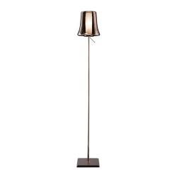 Cloche TR lámpara de Lampadaire E27 Ccorneño/Cuivre