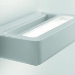 One P Applique LED 2x3,6W blanc opaque