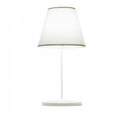 Cotonette of Table Lamp Bianco/Grigio