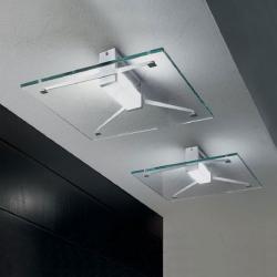 Tekna Wall lamp/ceiling lamp M Transparent