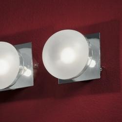 Boll 1 Diffuser for wall and Ceiling 8x12 cm Chrome