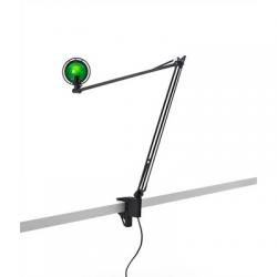 Berenice D12EL Balanced-arm lamp table with Perno fixation of 45cm Gy6,35 35w Black