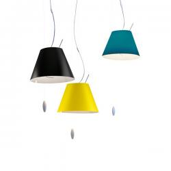 Costanzina (Solo Structure) Pendant Lamp sube-baja with switch without lampshade - white