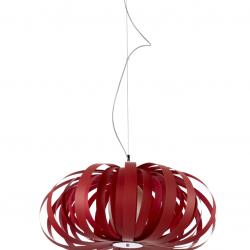 Onion Pendant Lamp Red