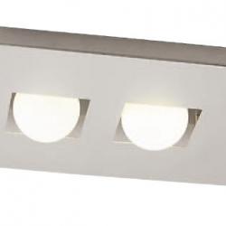 Cocoon ceiling lamp Silver 2L
