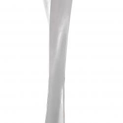 Twist lámpara de Lâmpada de assoalho Lacado branco 3L
