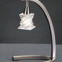 Salomon Table Lamp Nickel Satin 1L