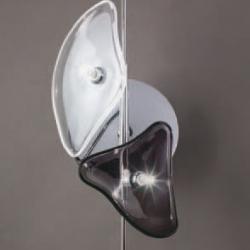 Otto Wall lamp/ceiling lamp Chrome 2L