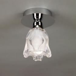 Amel ceiling lamp Chrome 1L E14