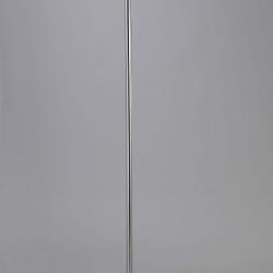 Mediterráneo lámpara de Lâmpada de assoalho 162cm E27 2x13w Vidro opala Cromo