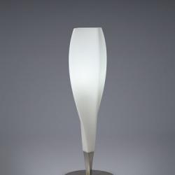 Neo Table Lamp 1L Nickel Satin 1 x 15w E27 (No inc.)