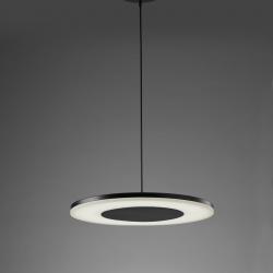 Discobolo Lampe circulaire LED 36w Noir