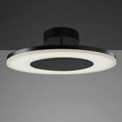 Discobolo ceiling lamp circular 48Cm LED 36w Black