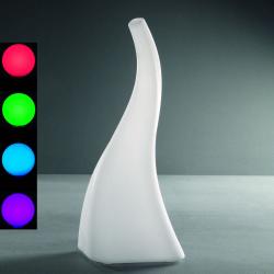 Flame Table Lamp decline Outdoor inducción IP65 RGB remote-controlled