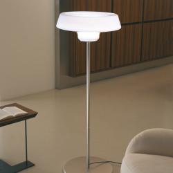Pur lámpara of Floor Lamp Chrome mte/white