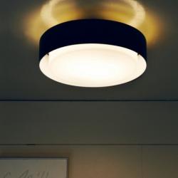 Plaff-On! 50 luz de parede/Plafon Â˜50cm dali LED 28.1W Preto