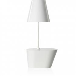 América lámpara of Floor Lamp white structure