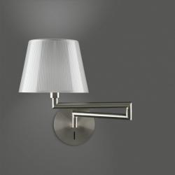 Walden A2 (Structure) Wall Lamp Doble articulado G9 60w Nickel mate