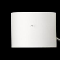 Paralume cilíndrica cartulina bianca Libra a m Applique/Lampada da tavolo