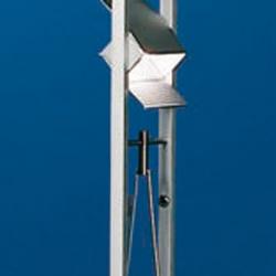 Loft Lampada da terra salon 4 lampade Alluminio Anodizzato