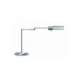 Elea Table Lamp Reading G9 1x53w with lampshade Nickel Satin