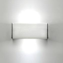 T LED Wall Lamp 10,5cm LED 2x4w Chrome