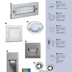 LED Empotrable 9907WH blanco