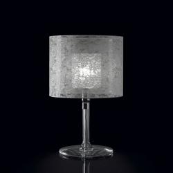 Rossana 10 Table Lamp ø28cm bright chrome Blonda white