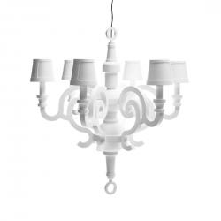 Paper chandelier XL Lámpara Colgante 6x40w E14