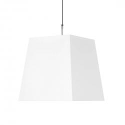 Square light Pendant Lamp 1x60w E27 Black