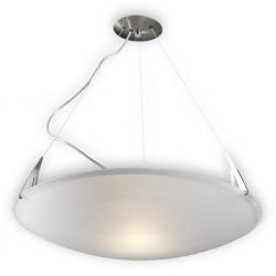 Arco Pendant Lamp opal EXTRA.80cm 1xR7s 160w Chrome Satin