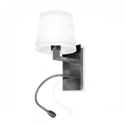 Palace Wall Lamp Chrome with light Reading